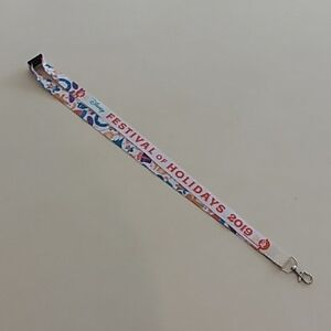 Disney Festival of holidays Annual Passholder lanyard California Adventure